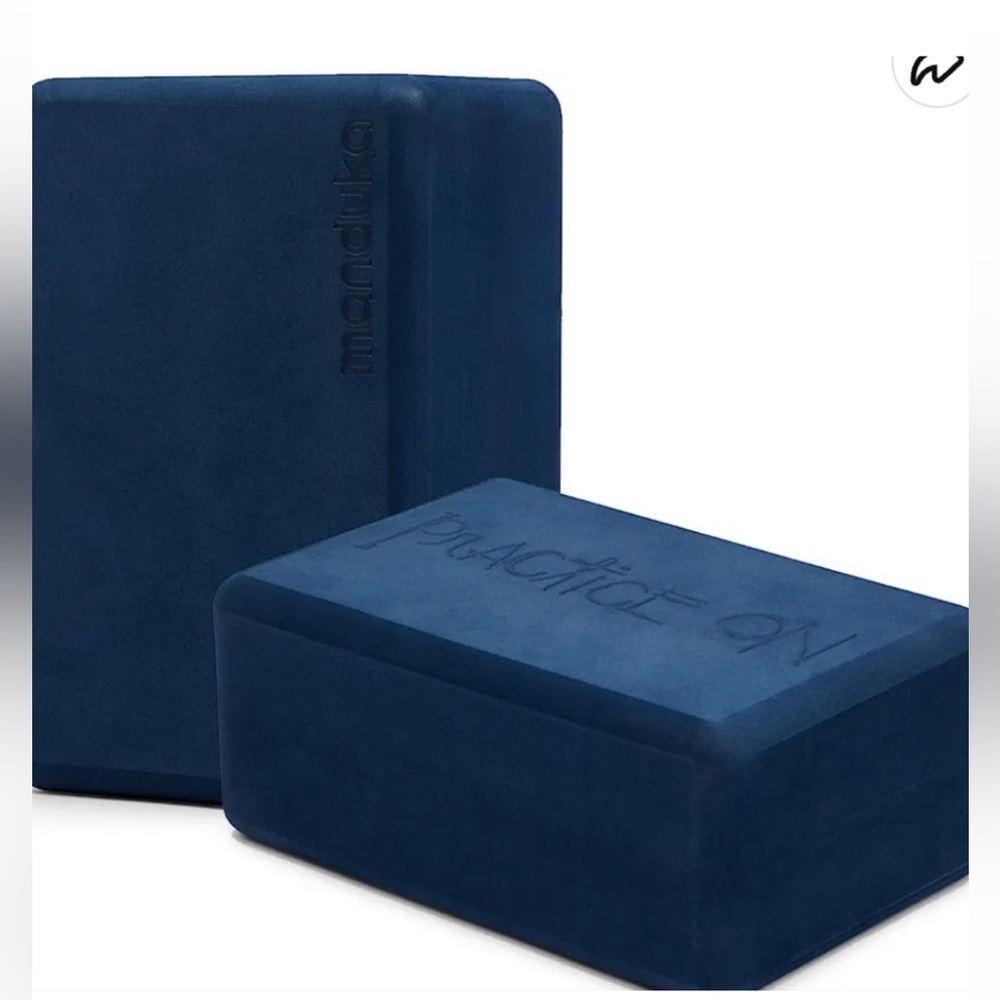 Manduka Yoga Foam Blocks SET OF 2!